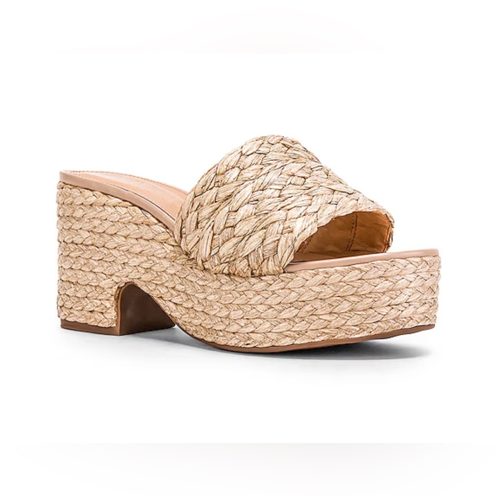 RAYE / REVOLVE - Gable Wedge in Natural - Picture 2 of 5